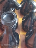 Шахматы с деревянной доской, крупные фигуры СССР, фото №6