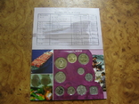 Шри-Ланка - официальный банковский набор монет UNC в буклете, фото №2