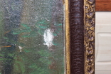 Большая (136х60) самописная картина красками на холсте и в раме. Копия, фото №10