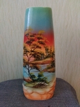 Керамическая ваза с росписью, фото №4