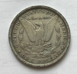 1 доллар 1896 года. Копия., фото №2