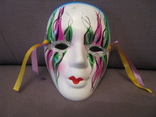 Веницианская маска - керамика - №1., фото №2