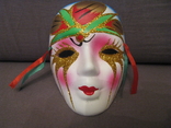 Веницианская маска - керамика - № 3 ., фото №2