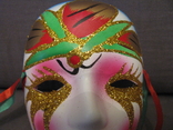 Веницианская маска - керамика - № 3 ., фото №3