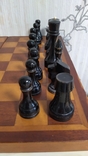 Шахматы из СССР. Доска 42 на 42 см., фото №9