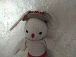 "Зайчик Кирилко" лляна м'яка іграшка в українському стилі, photo number 4