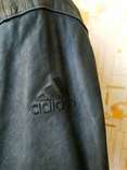 Куртка мощная кожаная ADIDAS нубук р-р прибл. 52-54, photo number 5