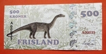 Остров Фрисланд 500 крон, фото №2