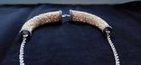 Ожерелье из бивня мамонта в серебре, фото №6