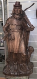 Деревянная скульптура Лучник Автор: P. Neubck 1924, фото №6