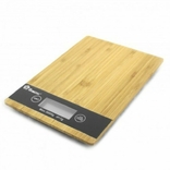 Весы кухонные электронные цифровые Domotec до 5 кг бамбук, numer zdjęcia 2