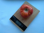 Весы кухонные электронные цифровые Domotec до 5 кг бамбук, фото №4