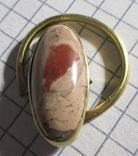 Кольцо с камнем (на реставрацию) СССР, фото №2