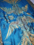 Шелковый платок, палантин " Жарптица" Камбоджа, фото №6