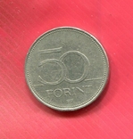 Венгрия 50 форинтов 1994 Птица, фото №3