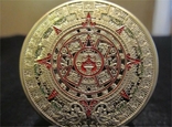 Монета Ацтеков, сувенирный выпуск 1 шт., фото №4