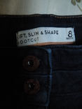 Джинсы Next Lift, Slim And Shape Boot Cut р. 160 см., numer zdjęcia 7