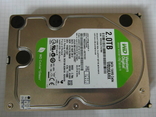 ЖЕСТКИЙ ДИСК WESTERN DIGITAL CAVIAR GREEN 2TB 64МB 3.5 SATA III WD20EZRX, фото №9