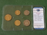 Набір 5 монет Замбії, фото №3