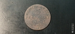 3 пфеннига 1837г. А. Пруссия Германия., фото №2