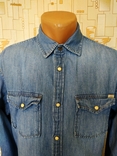 Рубашка джинсовая JACK JONES коттон р-р М(состояние), фото №4