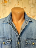 Рубашка джинсовая JACK JONES коттон р-р М(состояние), фото №5