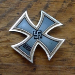 Железный крест 1939 г - 1 класса, Вильгельм Доймер "Шинкель" в футляре., фото №6