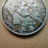Бельгия 5 франков 1880 г.Леопольд I Леопольд II, фото №6