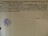 Немецкие документы,почтой:11.06.1935г.,сам бланк 1934г.(оригинал), фото №4