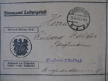 Немецкие документы,почтой:11.06.1935г.,сам бланк 1934г.(оригинал), фото №7