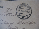 Немецкие документы,почтой:11.06.1935г.,сам бланк 1934г.(оригинал), фото №10