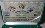 Набор жетонов Замки Украины в футляре, фото №3