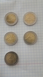 2 Евро монеты, фото №2