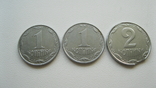 Монети 1 копійка 2004 1,1 ВА + монета 2 копійки з одруженням "викус", фото №5