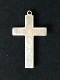 Серебрянный нательный крест 3 г., фото №5