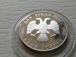 Россия 2 рубля 1994 года. Россия. Гоголь. Серебро 500 проба., фото №3