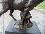 Скульптура Олень Бронза на камне Клеймо Европа, фото №9