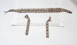 Интересный набор гарнитур браслет серьги, фото №7