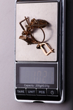 Золотые серьги и кольцо с бриллиантами СССР, фото №11