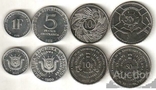 Бурунді Бурунді - 5 шт х набір 4 монети 1 5 10 50 франків 1980 - 2011, фото №3