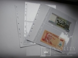 Листы для банкнот или конвертов 5шт. №2 Польша Schulz., фото №2