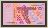Западная Африка (T - Того) 1000 франков 2003 (2014) P-815 Tn, фото №2