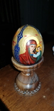 Пасхальное коллекционное деревянное яйцо, фото №2