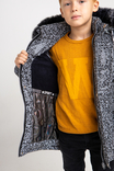Зимова куртка Stars з світловідбиваючої рефлективної тканини 134 зріст 1060134, фото №10