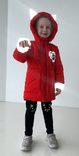 Дитяча куртка жилетка з світловідбиваючими елементами Nyusya червона 116 ріст 1061a116, numer zdjęcia 9