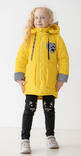 Дитяча куртка жилетка з світловідбиваючими елементами Nyusya жовта 104 ріст 1061b104, numer zdjęcia 3