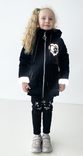 Дитяча куртка жилетка з світловідбиваючими елементами Nyusya чорна 110 ріст 1061c110, фото №9