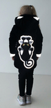Дитяча куртка жилетка з світловідбиваючими елементами Nyusya чорна 110 ріст 1061c110, numer zdjęcia 10
