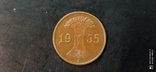 1 Reichspfennig 1935 A. Germany., photo number 3