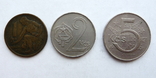1970-1983 Чехословакия 1, 2 и 5 крон, фото №2